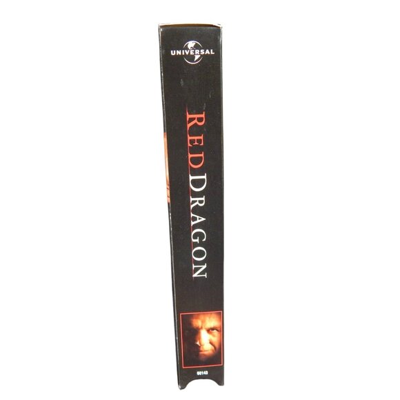 RED DRAGON vintage VHS tape in original paper case Anthony Hopkins Edward Norton - Picture 2 of 6
